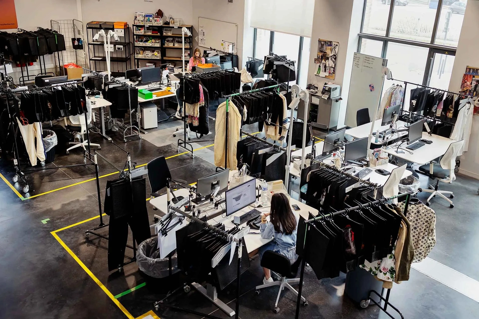 Vestiaire’s authentication center.