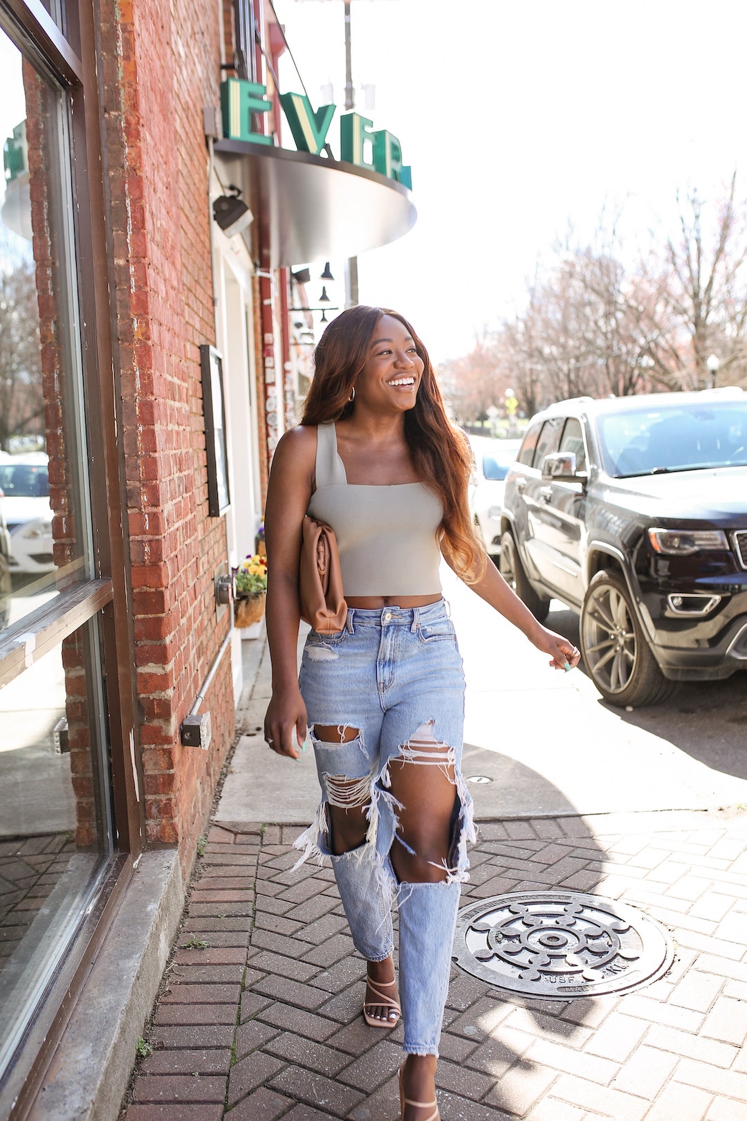 Spring Outfit Idea - Crop Top Outfit Ideas